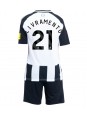 Newcastle United Tino Livramento #21 Domácí dres pro děti 2024-25 Krátký Rukáv (+ trenýrky)